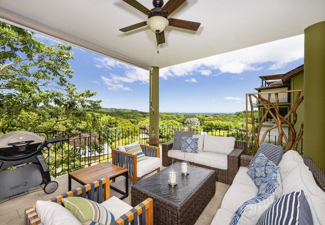 Residencial en Cabo Velas - Spacious condo with large ocean view terrace | Carao | Reserva Conchal Golf Resort