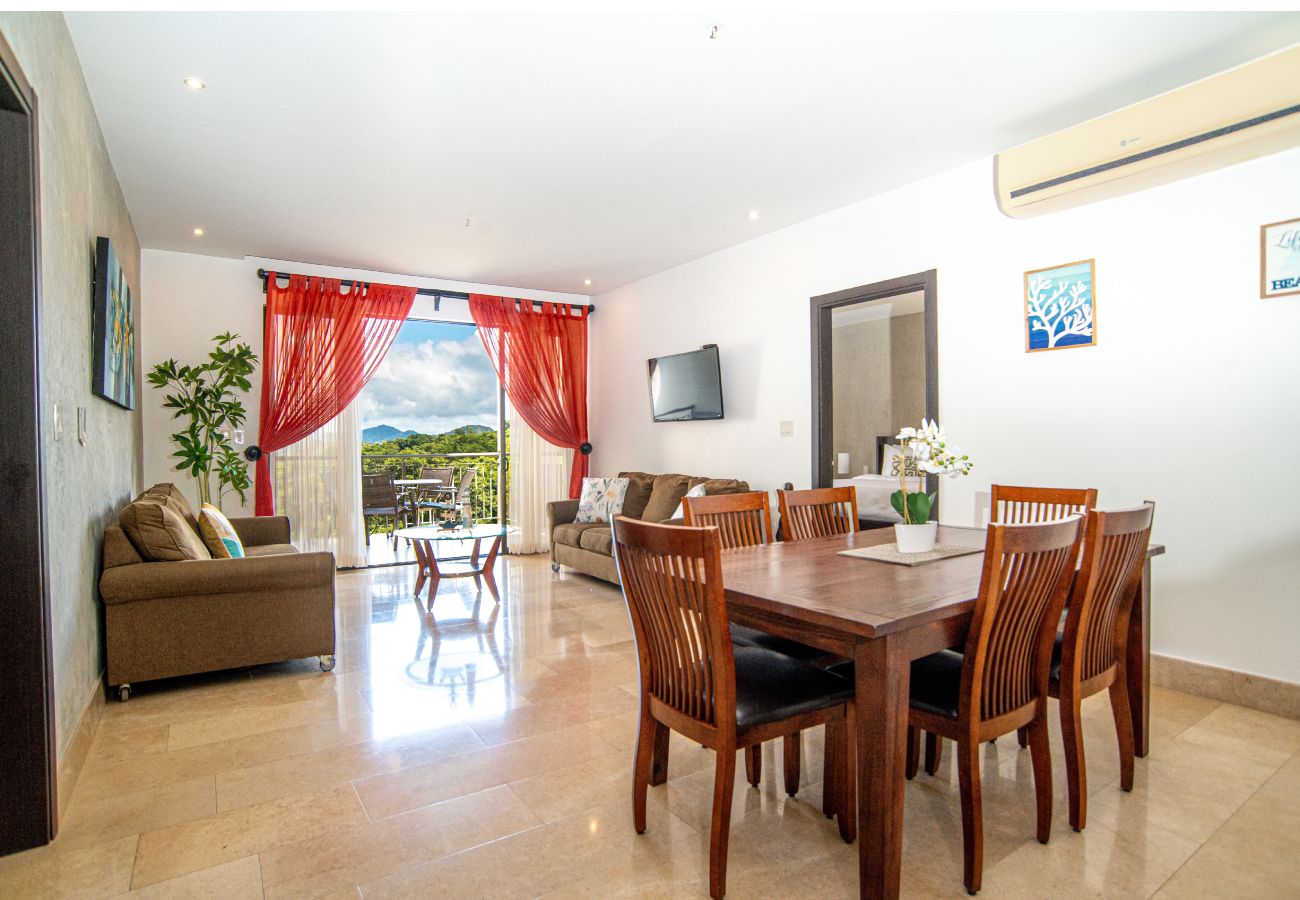 Condominium in Cabo Velas - Spacious 2BR Condo w/ Partial Ocean View | Roble Sabana | Reserva Conchal