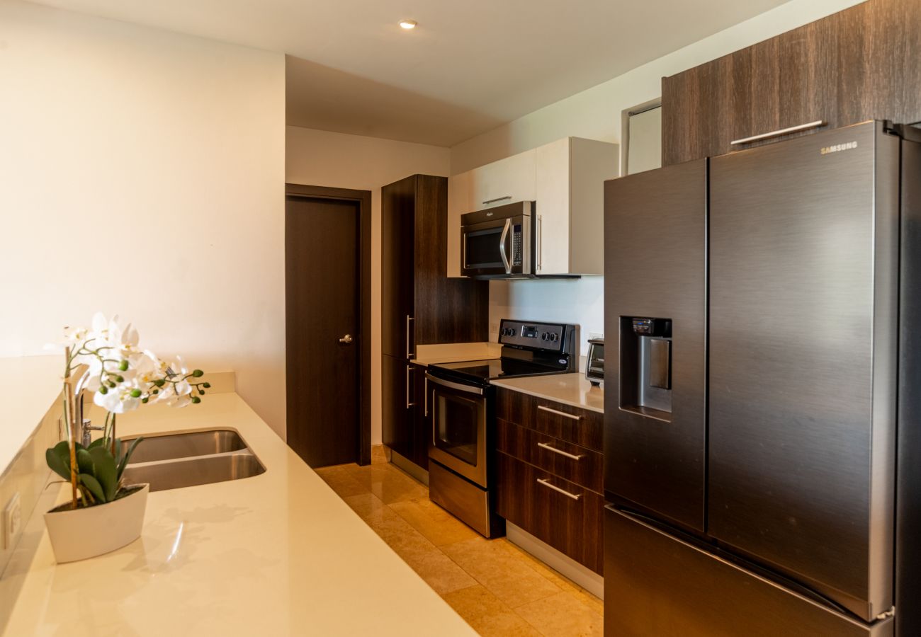 Condominium in Cabo Velas - Spacious 2BR Condo w/ Partial Ocean View | Roble Sabana | Reserva Conchal