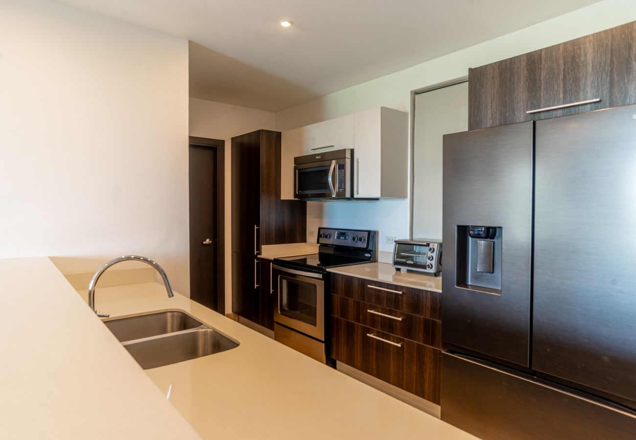 Condominium in Cabo Velas - Spacious 2BR Condo w/ Partial Ocean View | Roble Sabana | Reserva Conchal